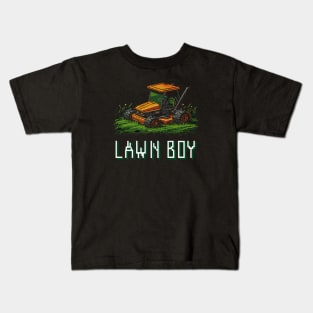 Lawn Boy Tractor Kids T-Shirt